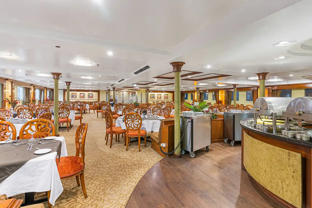Lounge aboard the MS Mojito Nile Cruise Nile cruise